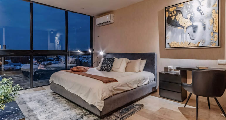 Airbnb - Departamento de Lujo en Mérida - Habitación Principal