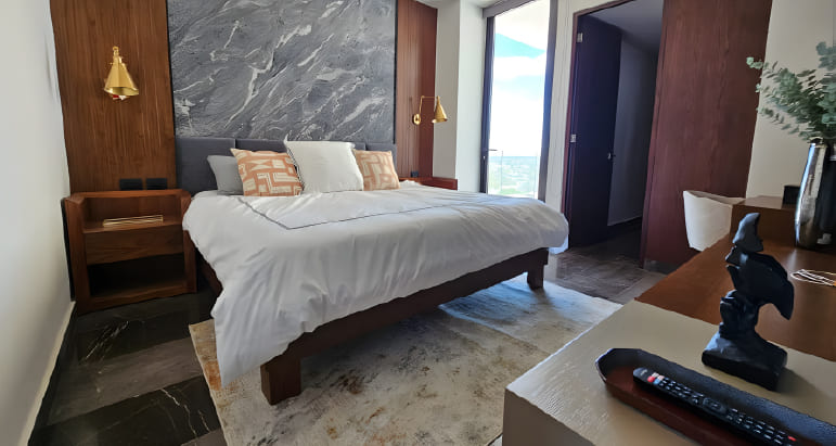Airbnb - Departamento de Lujo en Mérida - Habitación Principal