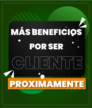 Beneficios por ser cliente